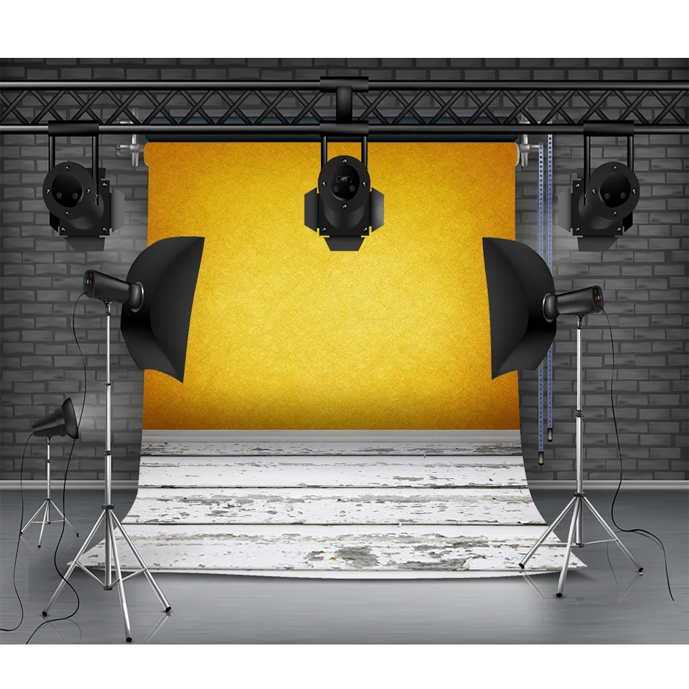 

Vinyl Vintage And Wooden Floor Photography Backdrops multi-color Portrait Photo Studio Background Props FG-35