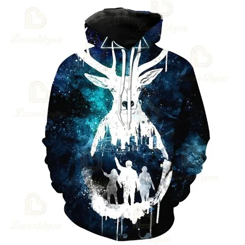 Men Printed Sweatshirt Hoodies Women/Men Magic for Hoodie Sweatshirts Fashion Polyester Jacket Coat