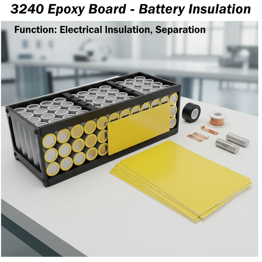 3240 Fiberglass Epoxy Board High Temperature Resistant Yellow Protection Board Circuit Insulation Board Battery