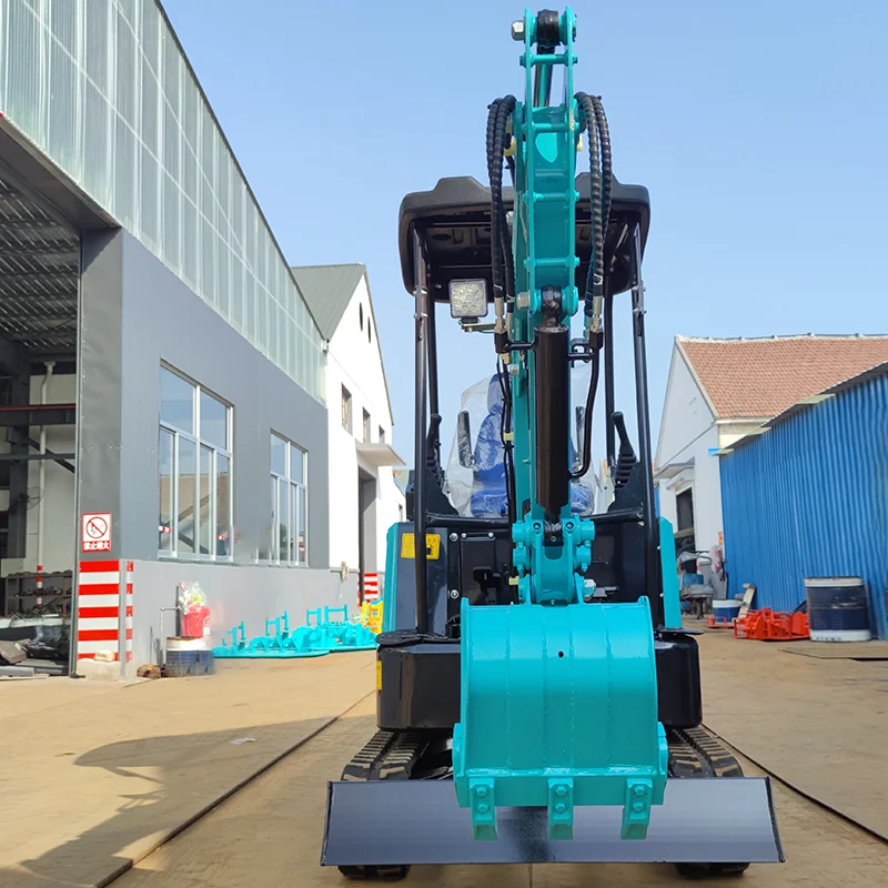 Customized 11.8KW Mini Excavator 2 Ton Crawler Excavator with Enclosed Cab Samll Digger