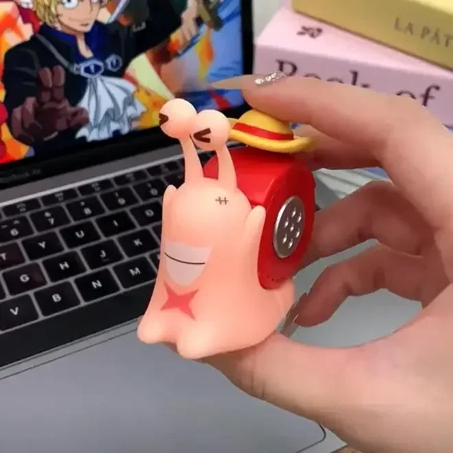 مضحك الهاتف على شكل لعبة المفاتيح مع الصوت الإبداعي قطعة واحدة الحلزون على شكل تسجيل اعتراف زر اللعب قلادة المفاتيح #3