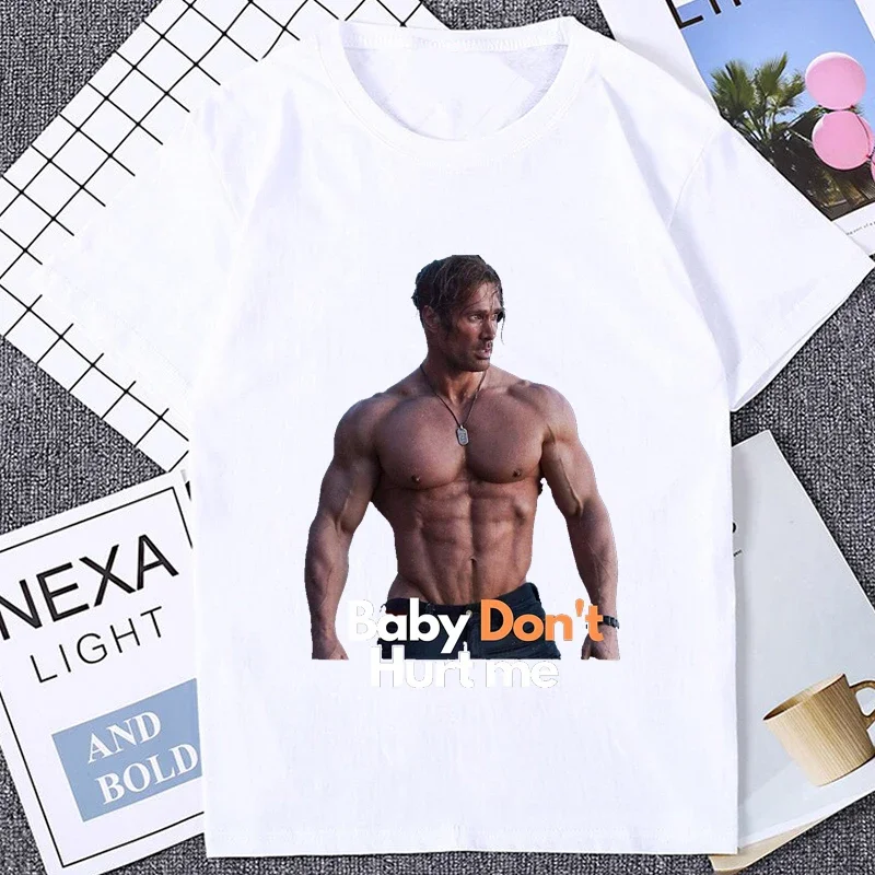 Adult Humor Baby Don’t Hurt Me Meme Tshirt Summer Casual Fashion Loose Short Sleeve Man T-shirt Mike O Hearn Funny Graphic Tees