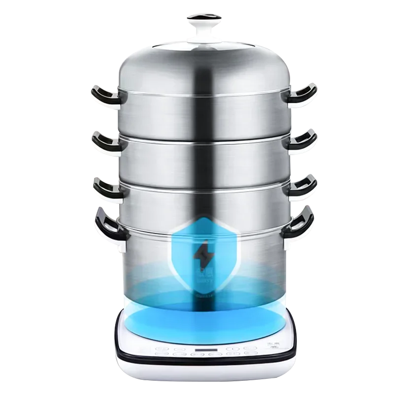 

Food Steamer Electric Layers Steamer Food Electric Portable Steam Cooker Smart