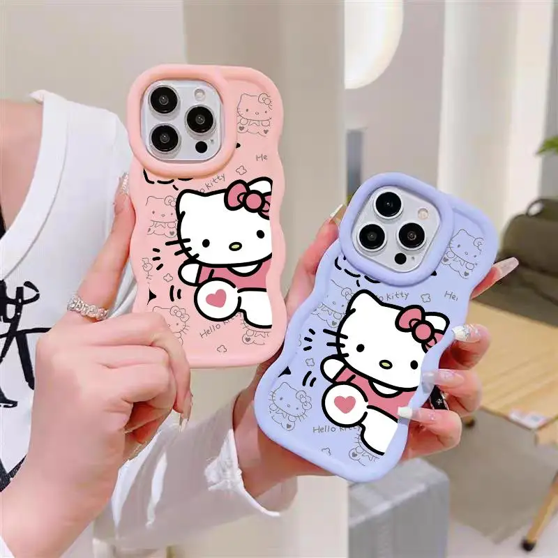 Sanrio Hello Kitty KT Phone Case For VIVO Y22 Y22S Y28 Y78 V29 Lite Pro 5G Y03 Y18 Y18E Y100 V30SE V40SE cover Cute Cartoon