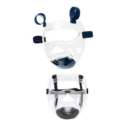 Transparent Taekwondo Mask Removable Protective Head Gear Face Guard Head Cover Thickening