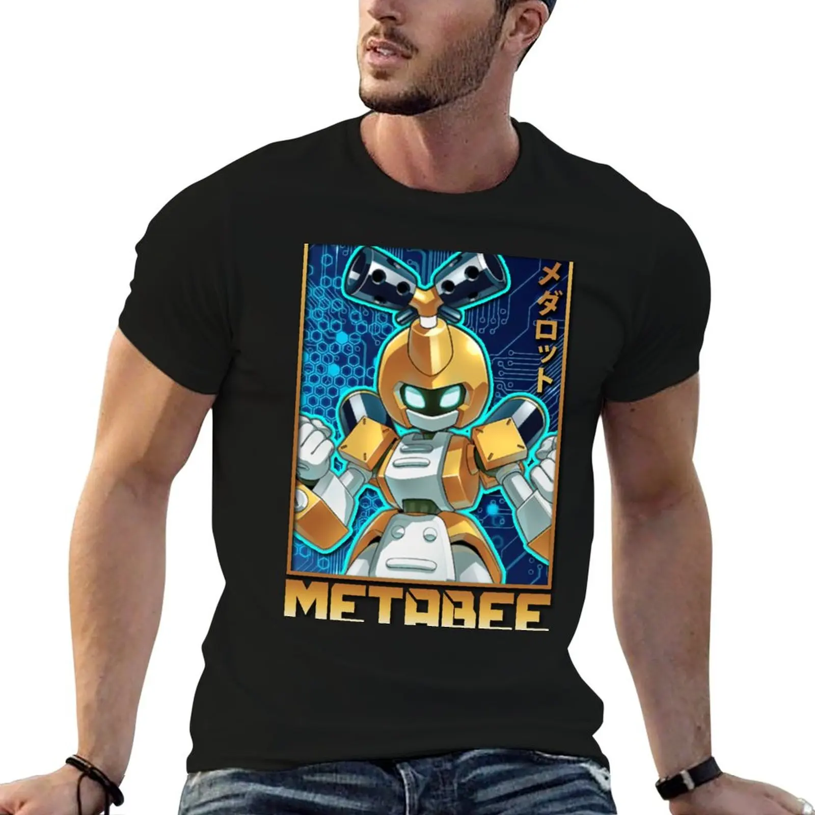 

Medabots - Metabee T-Shirt t shirts with prints men t shirt cotton 100% T-Shirt