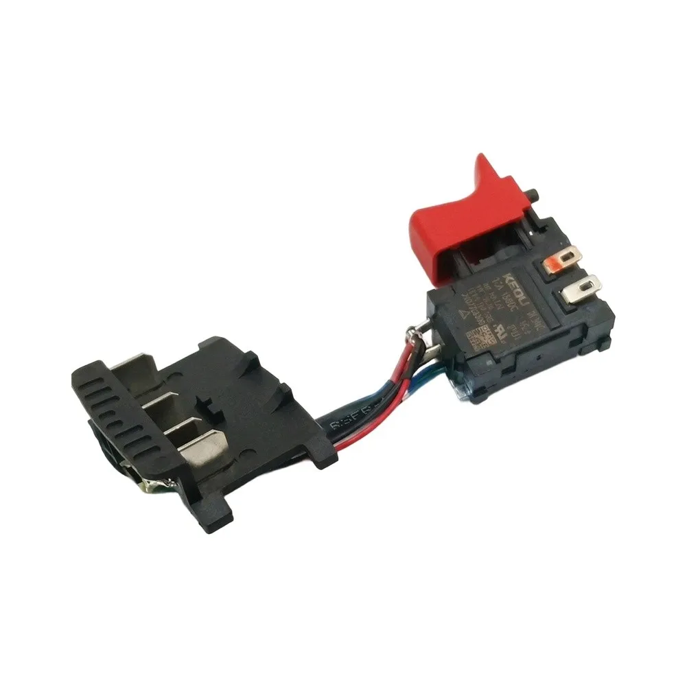 Cordless Drill Trigger Switch 2607202330 For Bosch GSB180-LI GSR180-LI 18V Power Tool Replacement Part Black Red