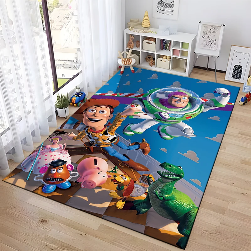 Disne cartoon movie Toy Story Pattern tappeto tappeto per soggiorno tappetino da bagno tappeto zerbino creativo per la decorazione della casa della