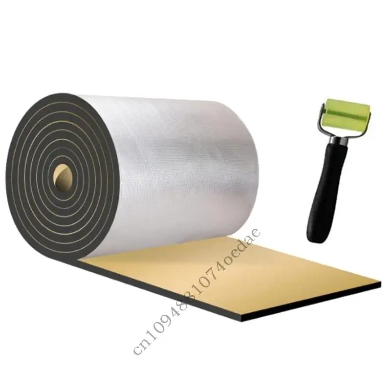 Car Sound Deadener Deadening Mat Noise and Heat Insulation Foam Vibrations Dampening Pad for Car Hood