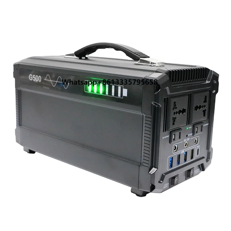 

500W 600W 1000W 2000W Solar Power Generators Portable Power Station Solar Generator for Outdoor Camping and Fishing