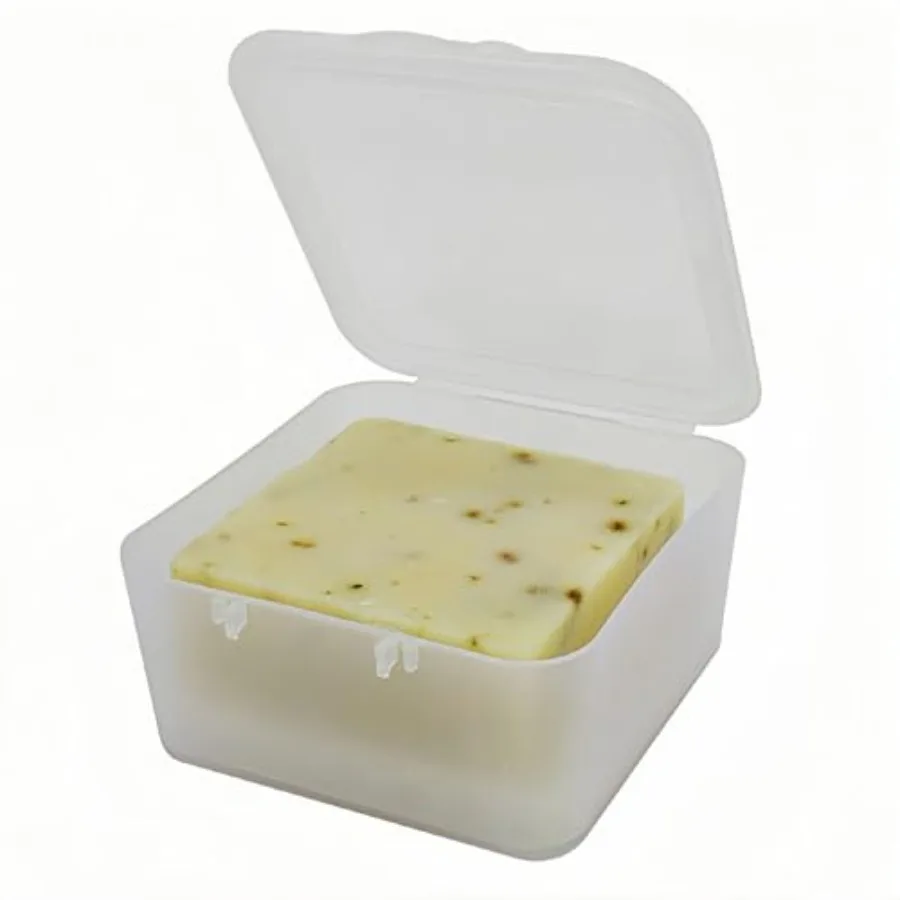 

Travel Soap Dish, Soap Box Case with Bar Soap Saver Pad Portable Soap Rest for Bathroom Shower Home Outdoor Gym Fitness