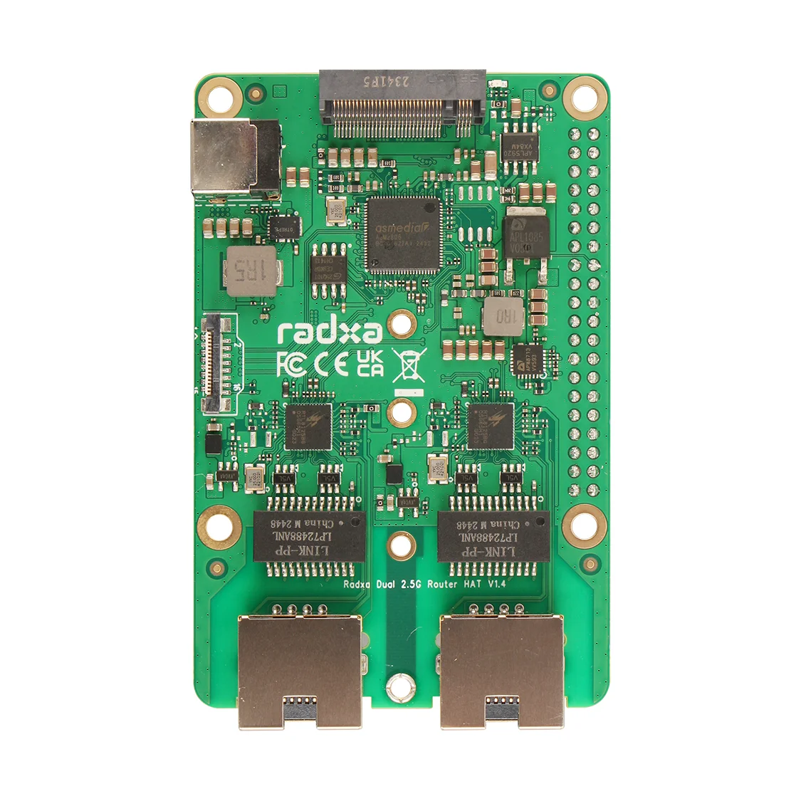 

Radxa Dual 2.5G Router HAT