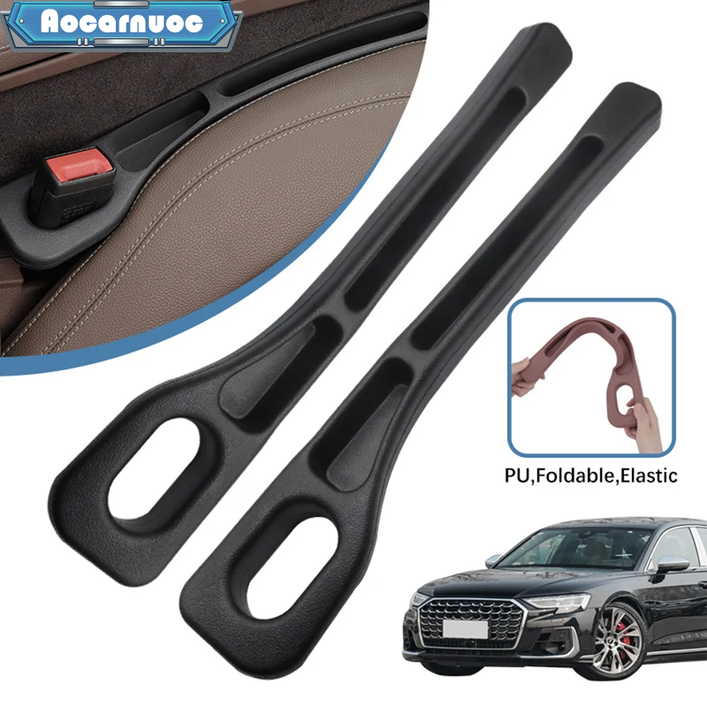 Car Seat Side Gap Filler Strips Accessories For Audi S8 1997 1998 1999 2000 2001 2002 2003 2004 2005 2006 2007 2008 2009 2010