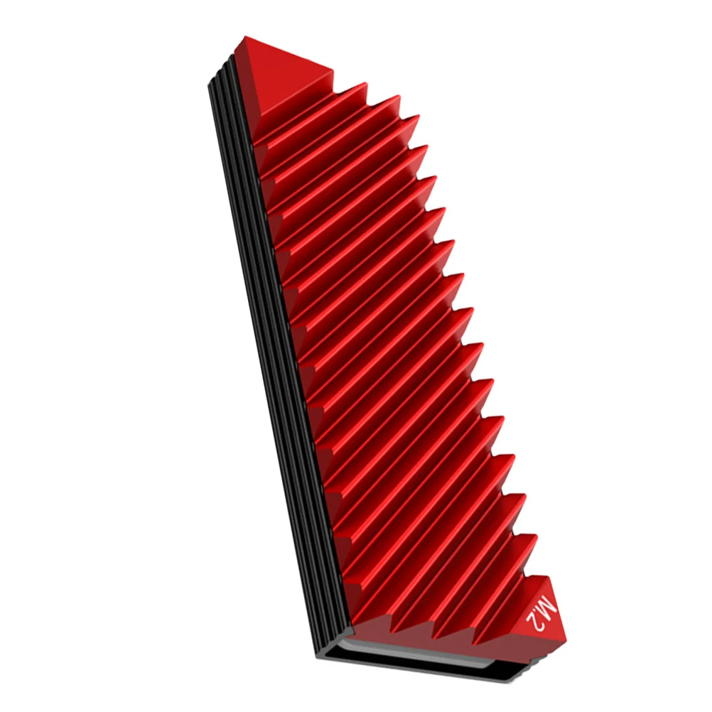 

Ssd Heat Sink 2280 M.2 Aluminum Cooler Fin For Solid State Drive Metal Computer Accessory Thermal Conductive Pad
