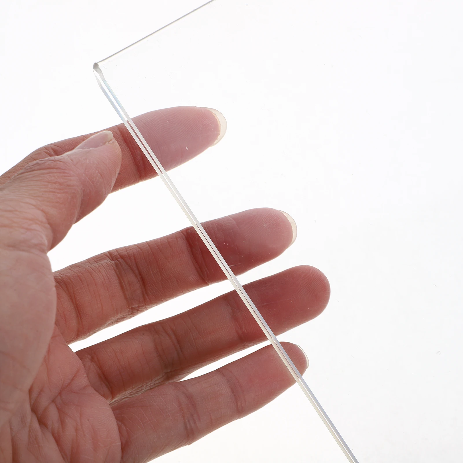 

1Set Acrylic Sign Holders Tabletop Display Stand for Restaurants Offices Stable Organized Presentation