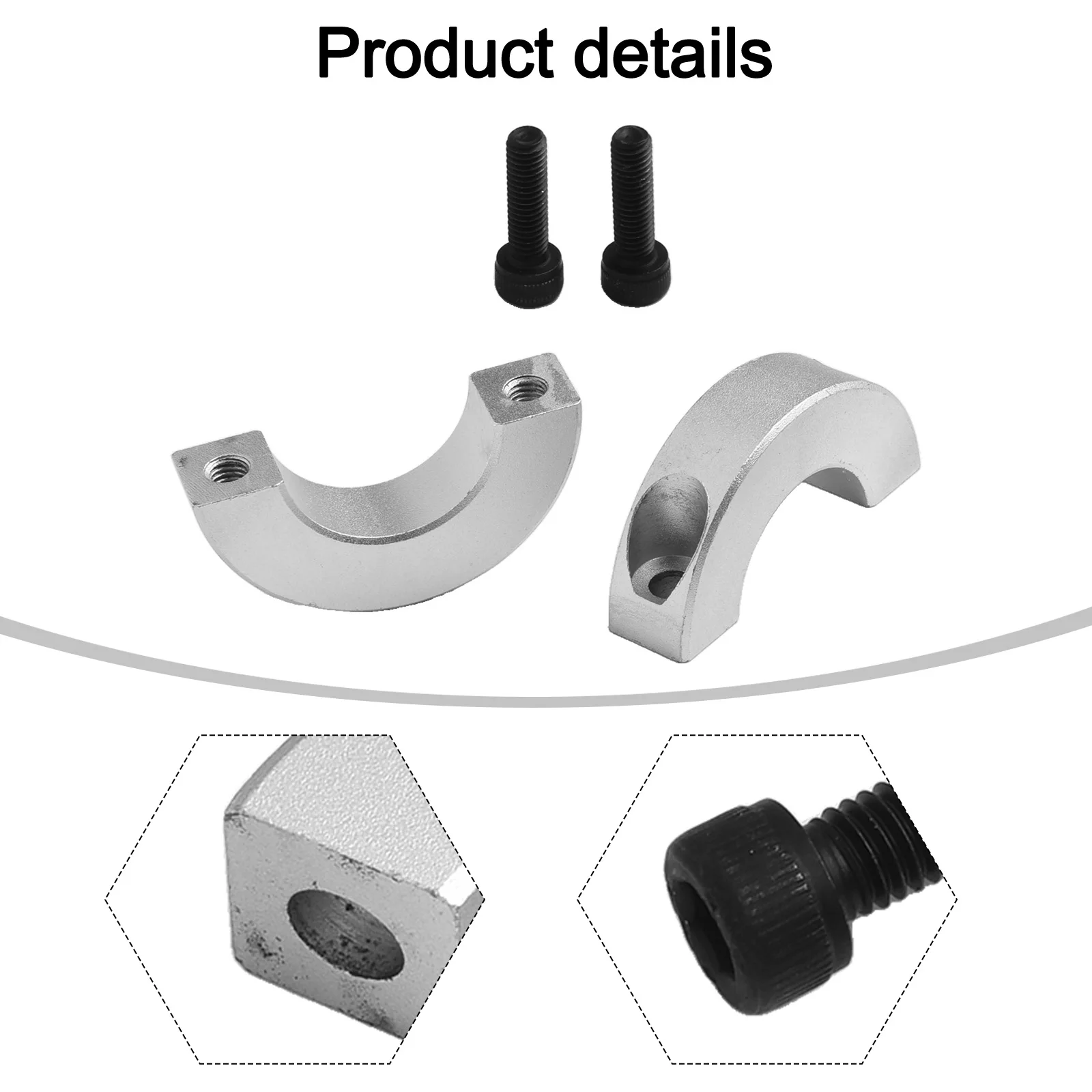 Separable Fixed Ring Shaft Collar Limit Ring Locking Ring Metal Spindle Retaining Ring Bearing Fixed Practical