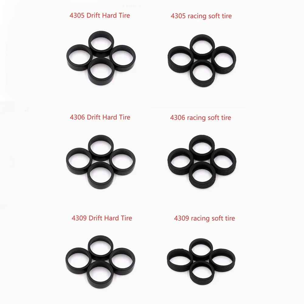 4305 4306 4309 1:43 Części zamienne do samochodów RC Akcesoria Opony do driftu / Opony wyścigowe / Karoseria