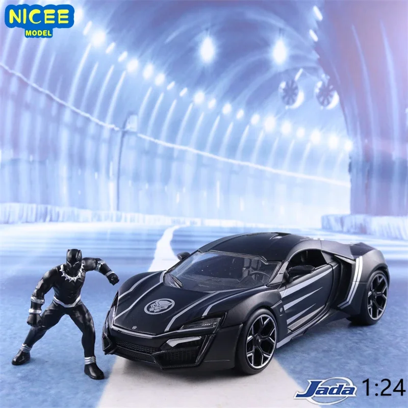 

1:24 Lykan HyperSport High имитация литая машина из металлического сплава Модель автомобиля детские игрушки коллекционные подарки J194