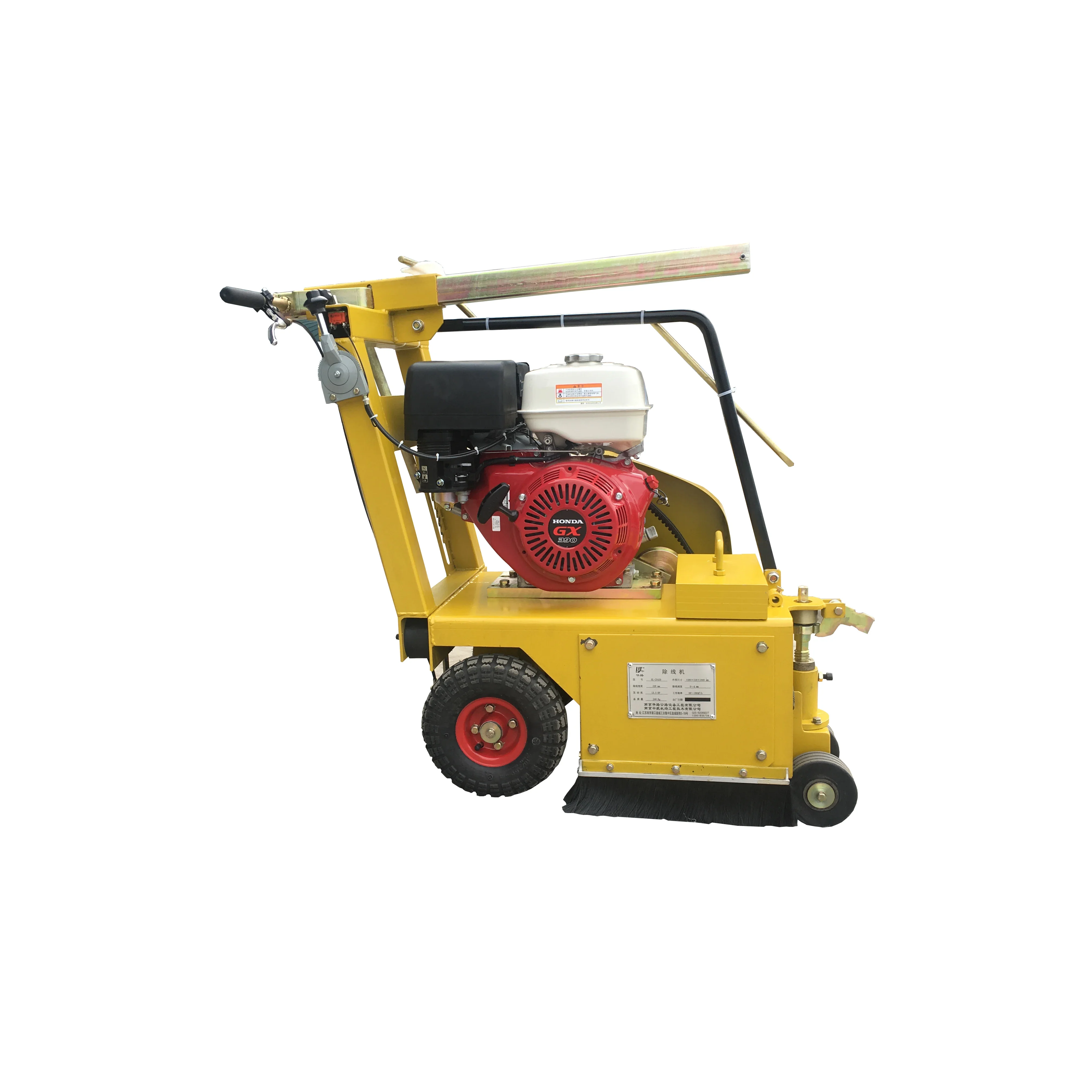 High Quality Hot Melt Cleaning Machine Road Marking Line Remover Machine Old Paint Remover