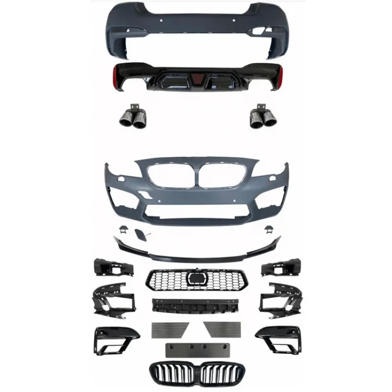 M STYLE Body Kit X2 FRONT BUMPER KIT CAR BUMPERS BODYKIT For  X2 F39 UPGR 2020