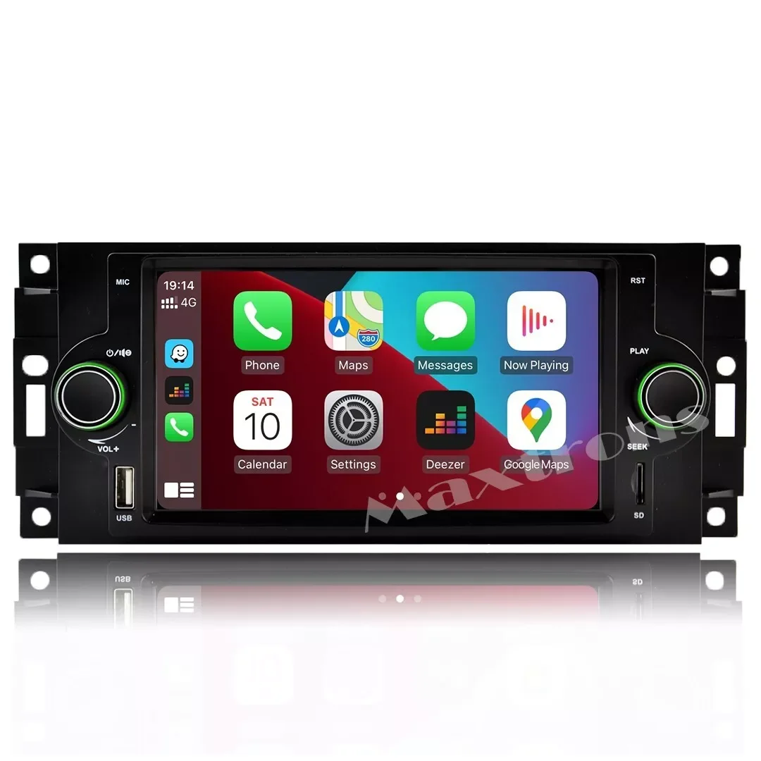 6.5inch Car Stereo Radio Compatible for C-h-rysler 2006-2008 Android 13