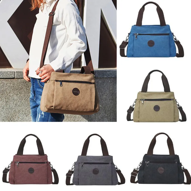 

Women Bag Handbags Crossbody Canvas Bag for Woman 2024 Big Bag Canvas Shoulder Tote Female Handbags Lady Designer Messenger Bags