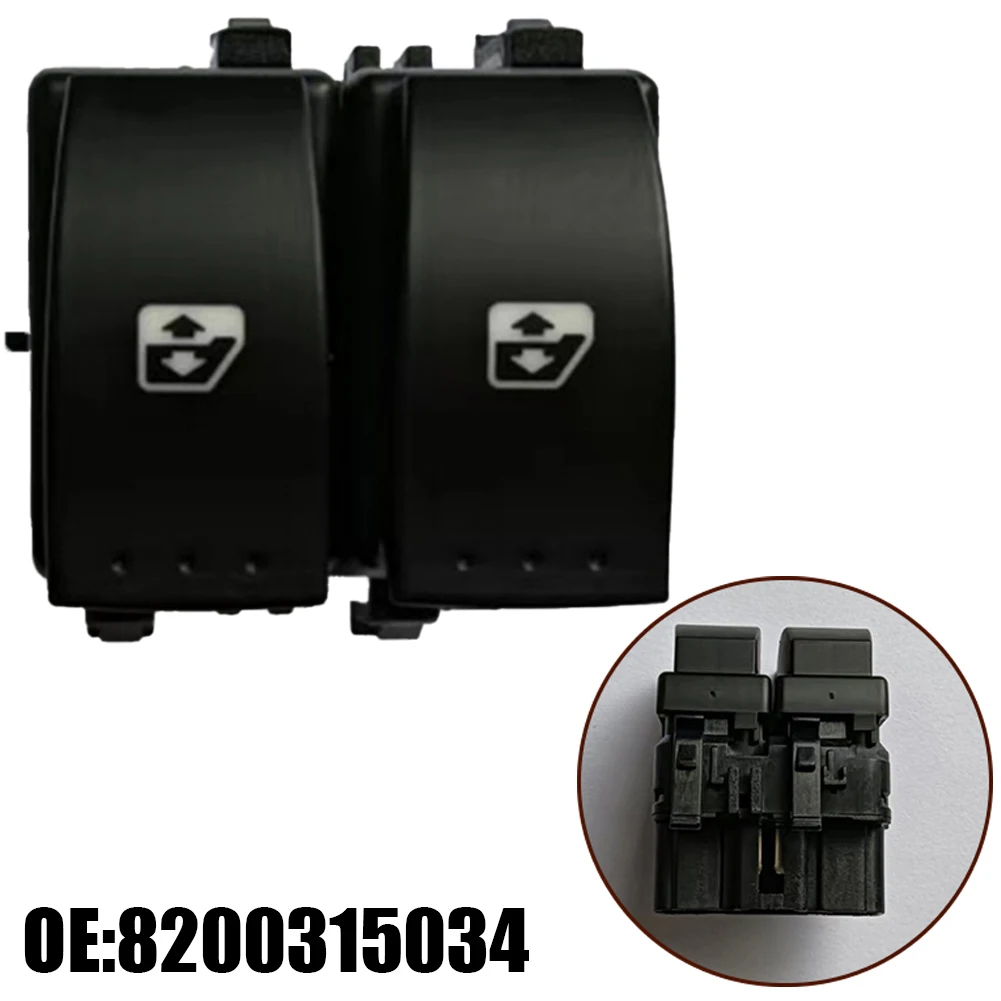 

For Megane Front Left Electric For Window Lifter Switch Button #8200315034 For Megane 2 For Laguna II For Espace 4 Models