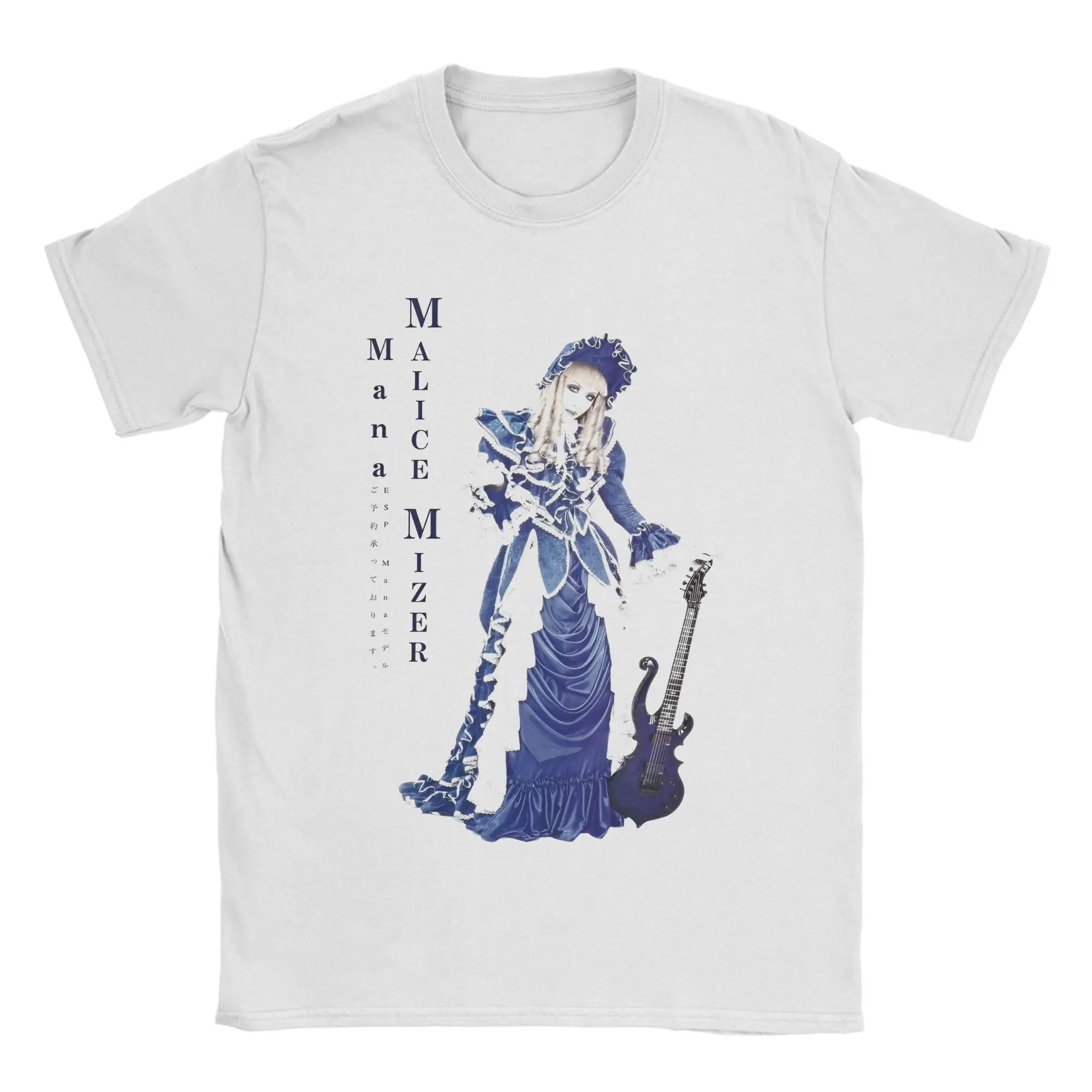 Rare MALICE MIZER  100% Cotton T Shirt For Couple Summer  Vintage T Shirts O-Neck Novelty Tees Oversized Dropshipping Clothes