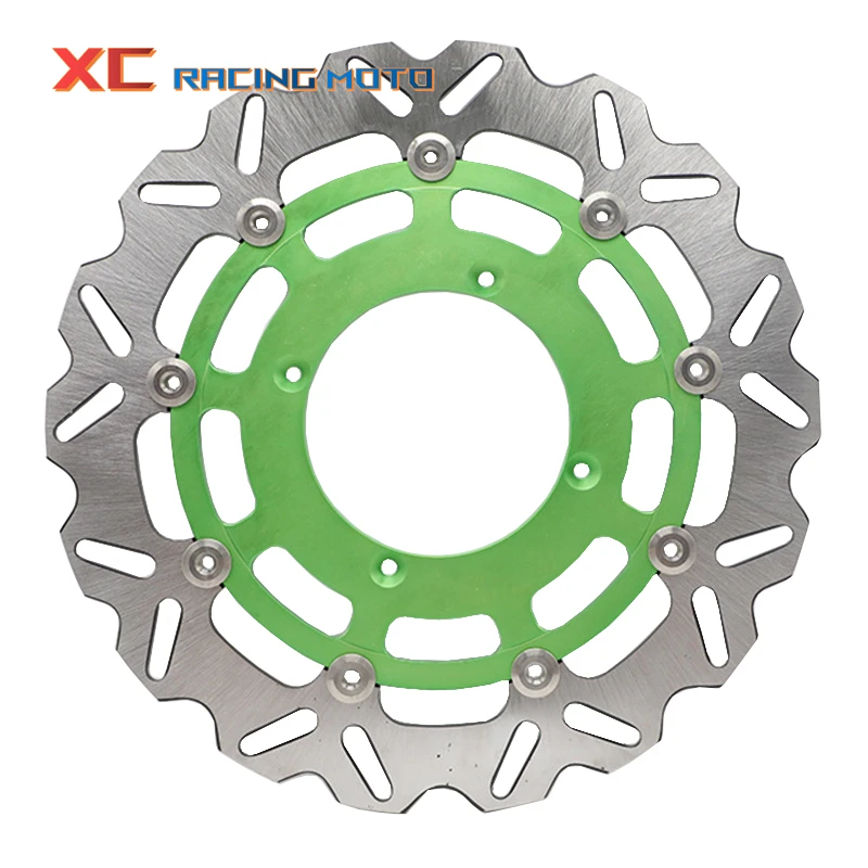 320MM Oversize Front Wavy Floating Brake Disc Rotor For CR CRF SX XC EXC XCW YZF PMZ RMZ PMX KXF 1998-2016 2017 2018 2019 2020