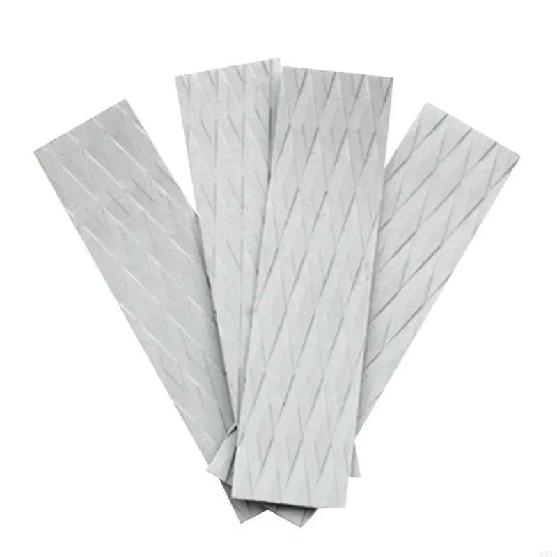 4-teiliges rutschfestes Deck-Pad, Surfbrett-Traktionspad, Surfen, vorderes Traktions-Anti-Rutsch-Pad