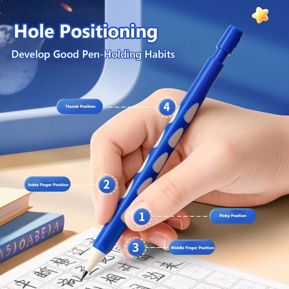 

Simple 2.0mm Propelling Pencil Correct The Posture of Holding Pen Stationery Pencil Set HB Pencil Mechanical Pencil Gift