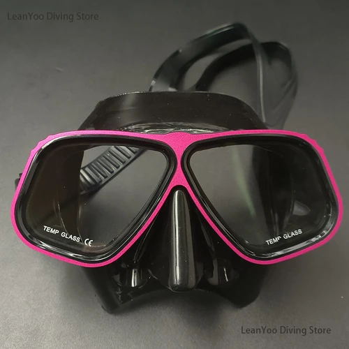 Imagen 2 del producto Gafas de buceo con marco de aluminio Apollo de alta calidad, gafas de buceo de silicona suave para adultos y adolescentes