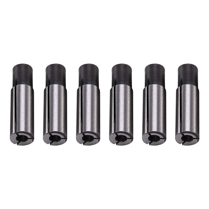 as94-36個入り-1-4インチから1-8インチへのcnc彫刻ビットルーターアダプター、彫刻機用に変換