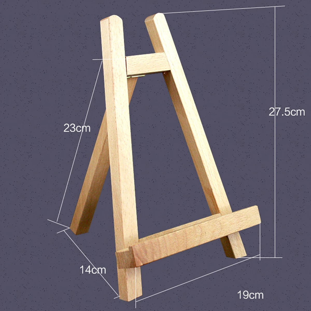 

Wooden Tripod Table Top Painting Photo Frame Durable Wood Easel Stand Artwork Mini Wood Easel Displays