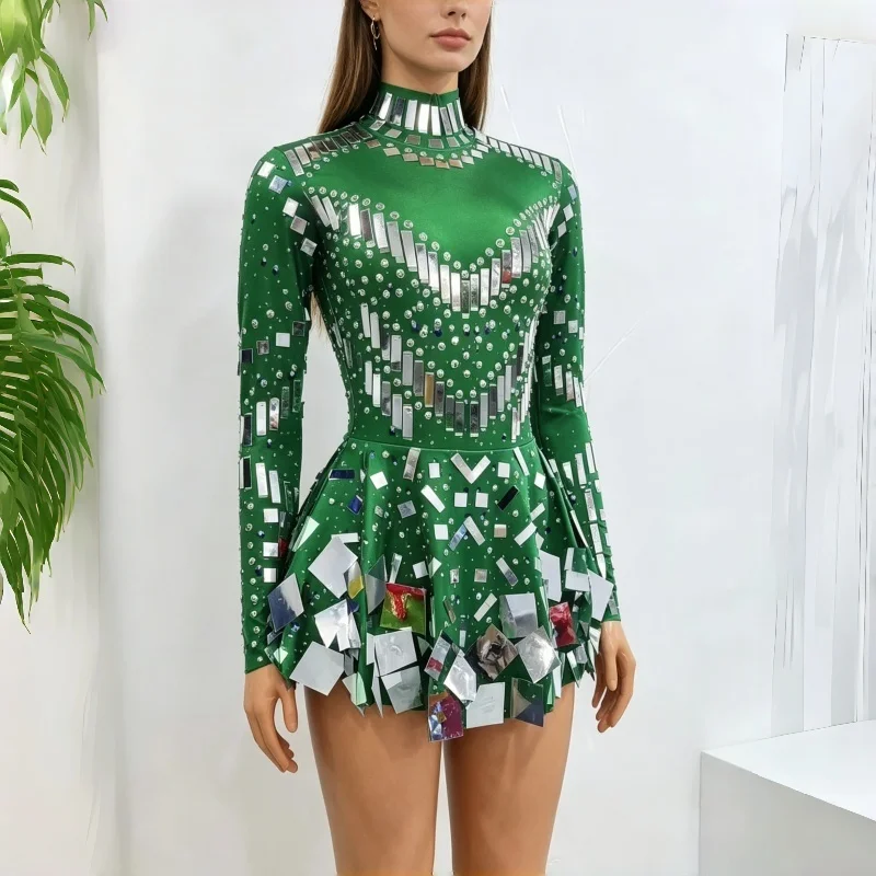 robe-courte-scintillante-femme-vert-bleu-a-paillettes-pour-danse-de-groupe-spectacle-scenique-boite-de-nuit-bar-chanteuse-danseuse-costume-de-danse-sexy