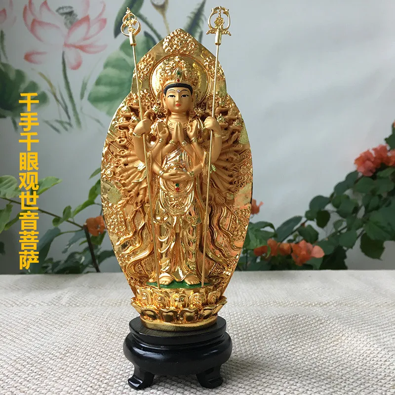 

Thousand Handed Guanyin Bodhisattva, Thousand Handed Guanyin Bodhisattva, Small Buddha Statue, Safe and Auspicious