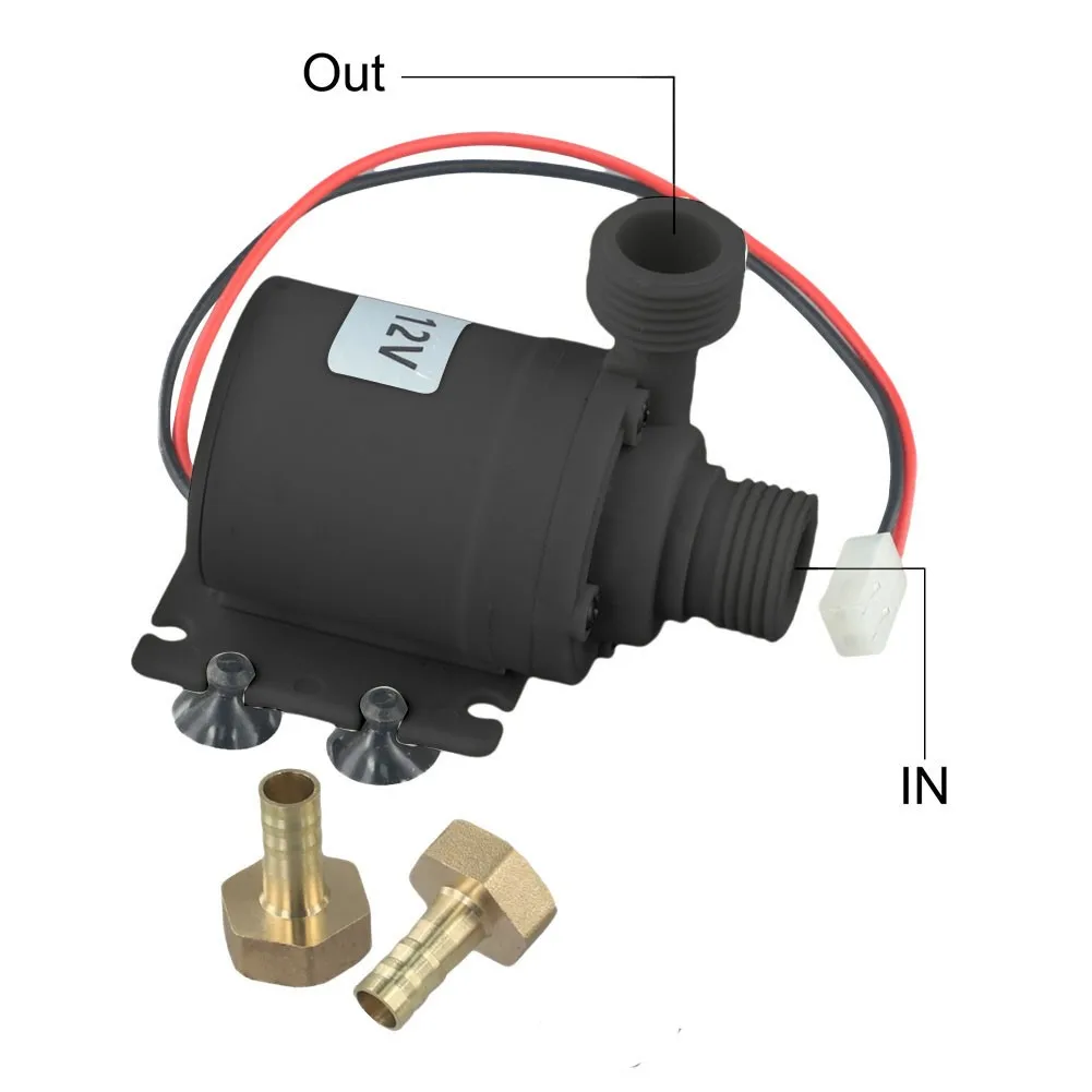 

Convenient Compatibility 12 Thread Inlet and Outlet for Easy Installation Solar Powered Water Circulating Pump Kit