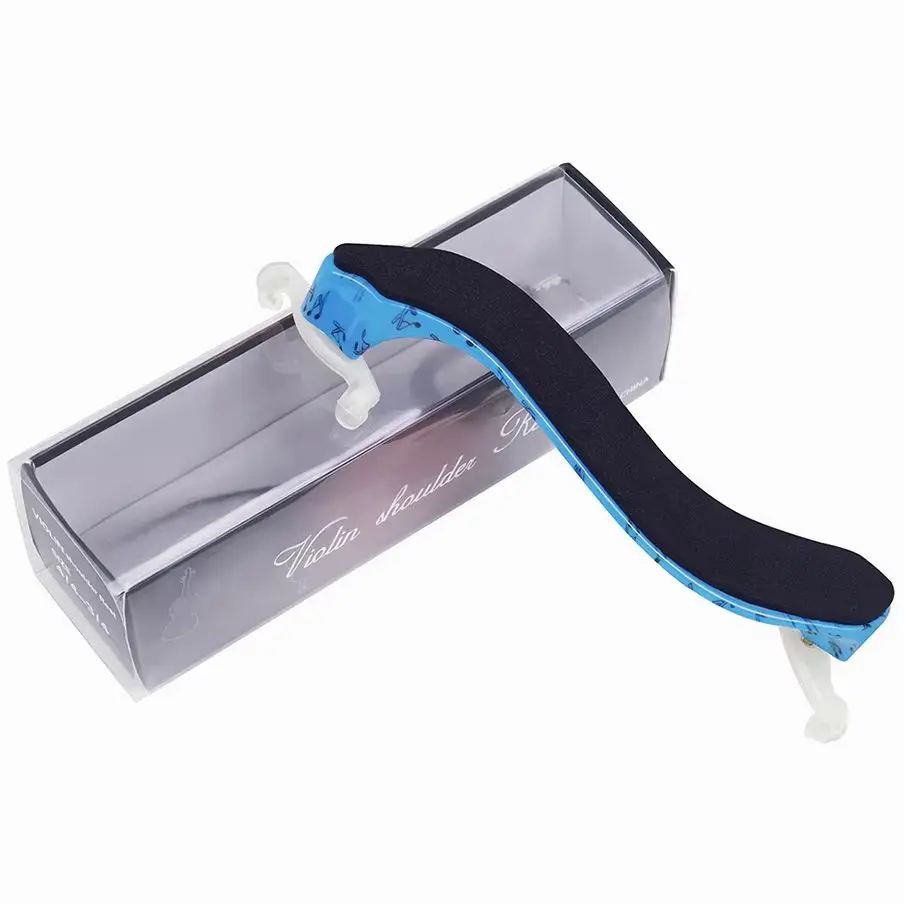 IRIN الكمان الكتف الراحة خشب القيقب هلام السيليكا الأزرق قابل للتعديل المهنية 3/4 4/4 الكمان الكتف الراحة أجزاء الملحقات