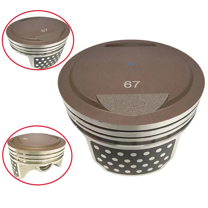 Motocicleta CRF230 para Honda CRF230F CRF 230 233Cc 67Mm Kit de anillos de pistón de carreras de gran cilindro