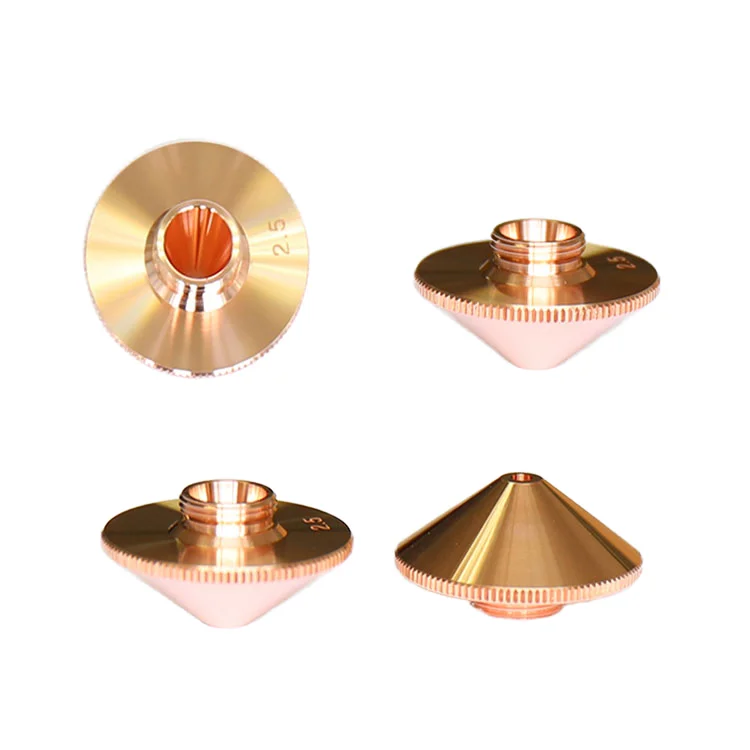 

D28 D32 Professional Factory High Speed Copper Nozzle Fiber Laser Nozzle Germany EAB EAQ Laser Cutting Nozzle