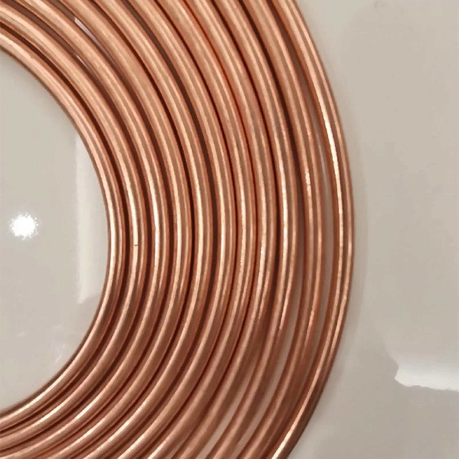 

Flexible Copper Plated Car Brake Line Tubing Kit Coil Repair Hose Pipe Set for Vehicle Brake System