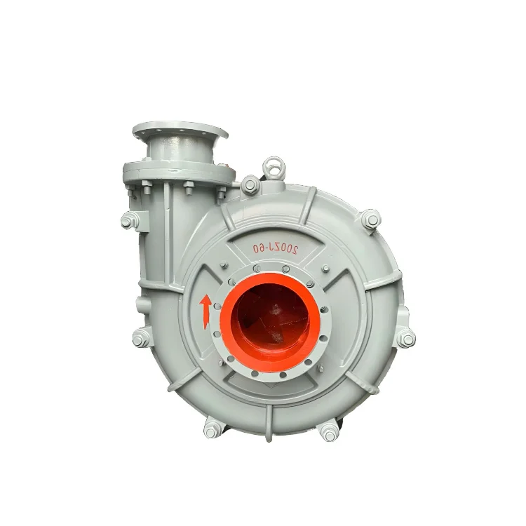 River Horizontal Slurry Pump for Large Dredging Mud Corrosion-Resistant Wear-Resistant Sand Transfer Pump