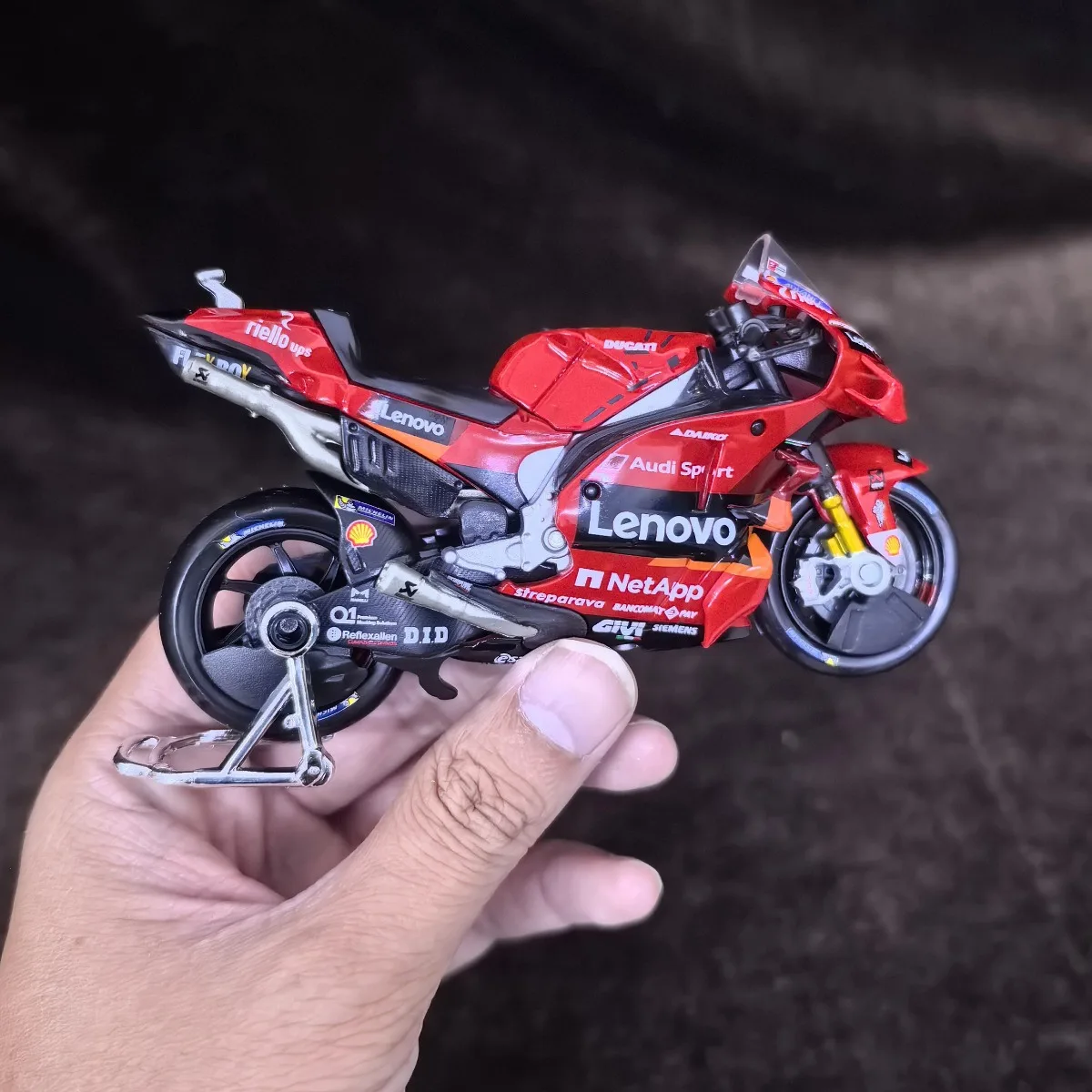 Limited 1:18 Scale Ducati Corse Desmosedici 2021 #43 Jack Miller Mini Motorcycle Model, Replica Car Miniature Kid Xmas Gift Toy