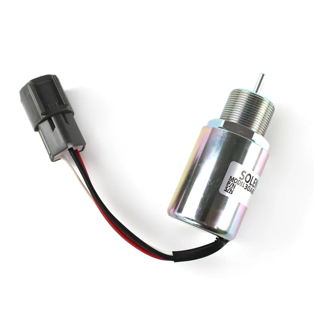 SA-3725-12 SA3715-12 Fuel Shut Off Solenoid For Volvo EC15B EC25B EC13B EC35 EC30 Mitsubishi L3E S3L S4L MAHINDRA Max 28 Tractor