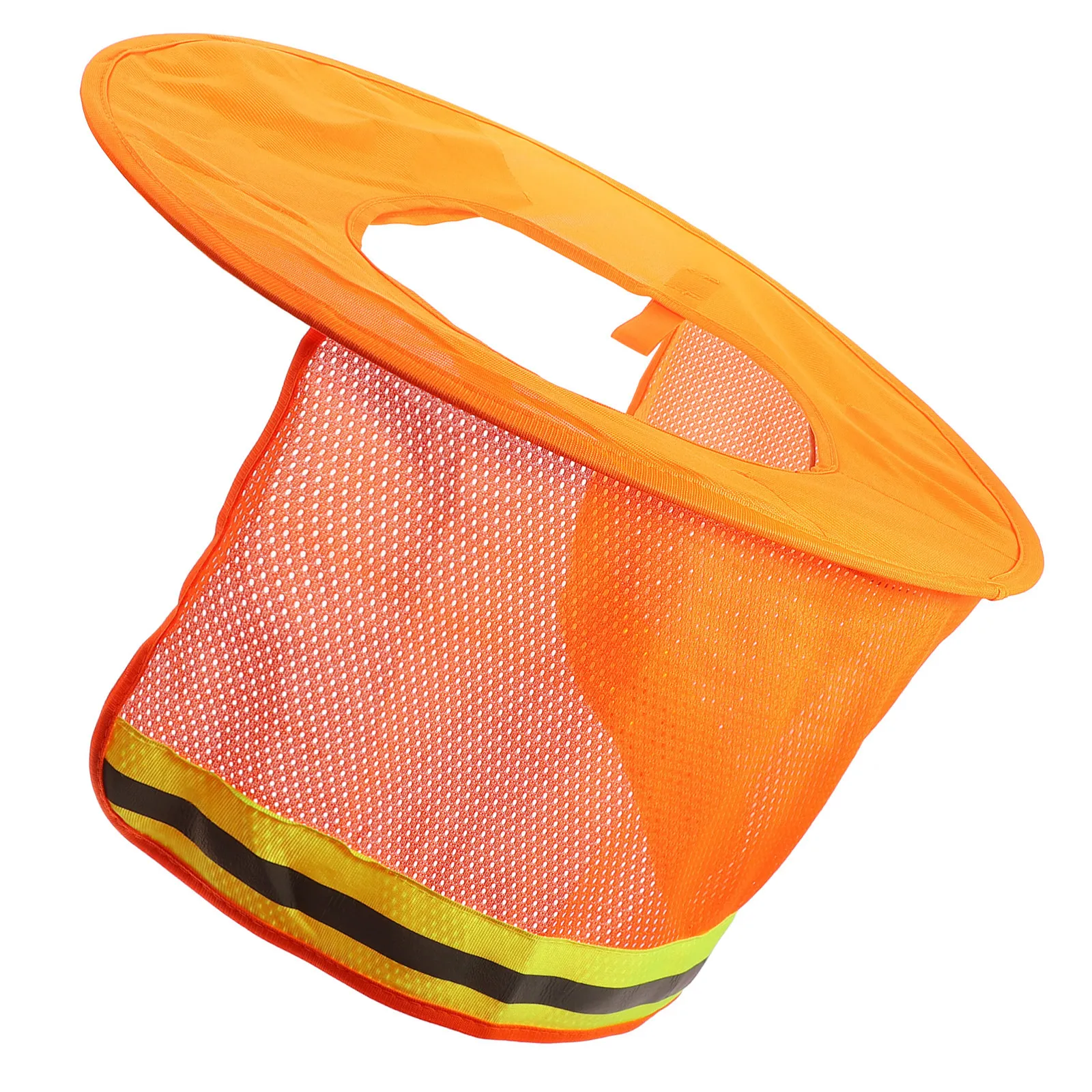 Full Brim Hard Hat Neck Shade Reflective Band Sun Visor Neck Protector Cooling Sun Shield Safety Accessories for Outdoor