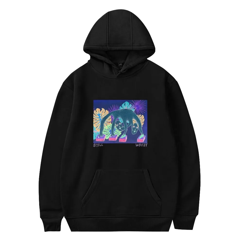 Masih Woozy Hoodie uniseks Sweatshirt lengan panjang Hoodie Pria Wanita 90s American Rapper Hip Hop gaya pasangan muda pakaian