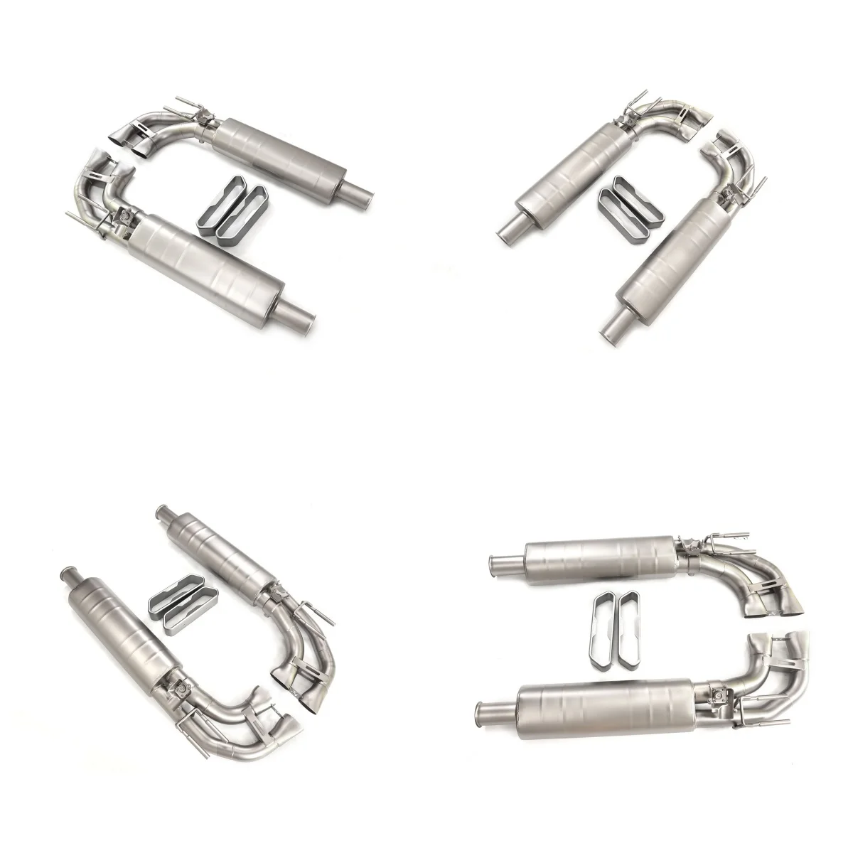 

For Mercedes-AMG G63 W464 4.0T Catback With Valve Stainless Steel Exhaust System Performance Quality certification HMD