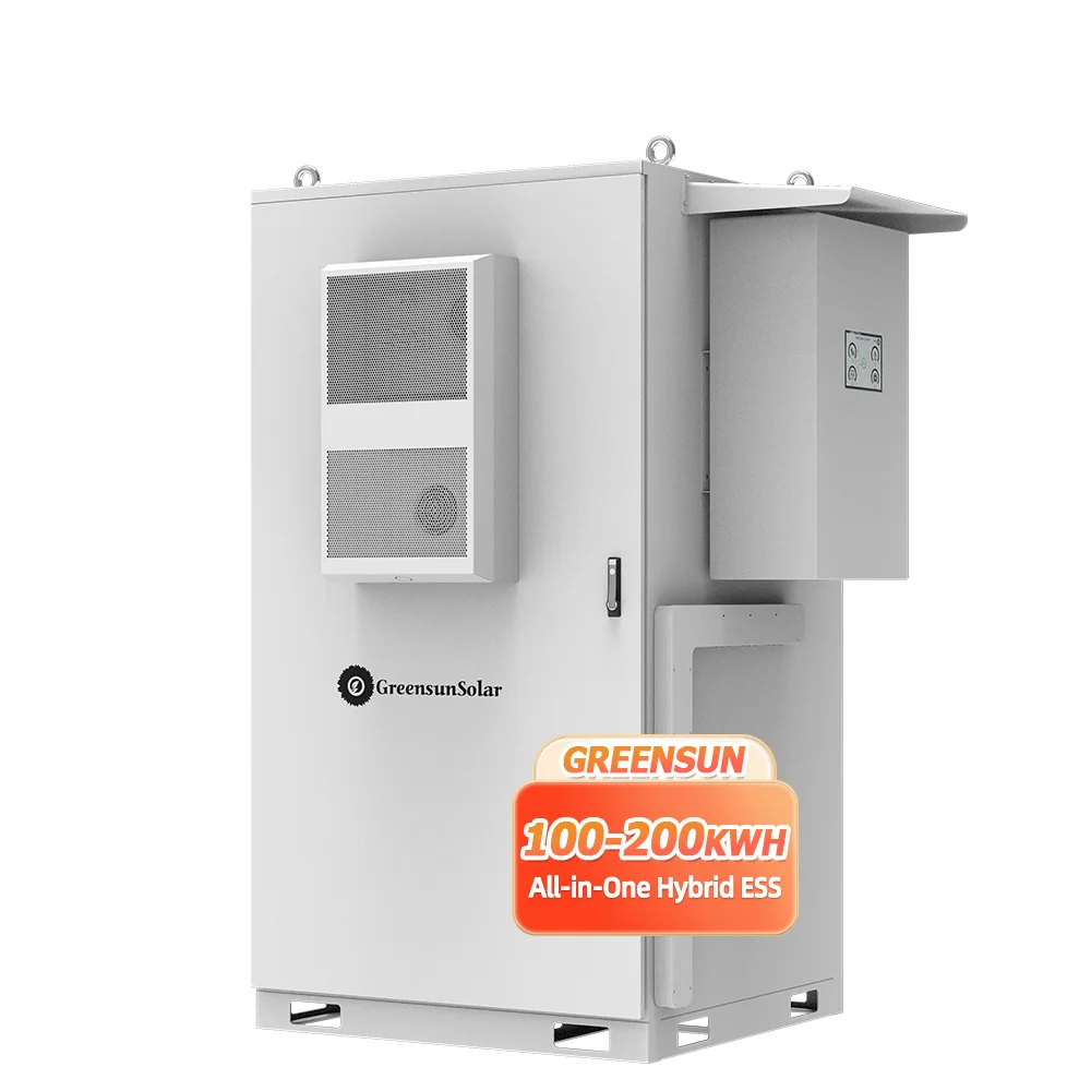 IP65 Waterproof Cabinet Power Storage Energy 50KWH 100KWH 200KWH Bess Energy Battery Storage System With Air Conditional