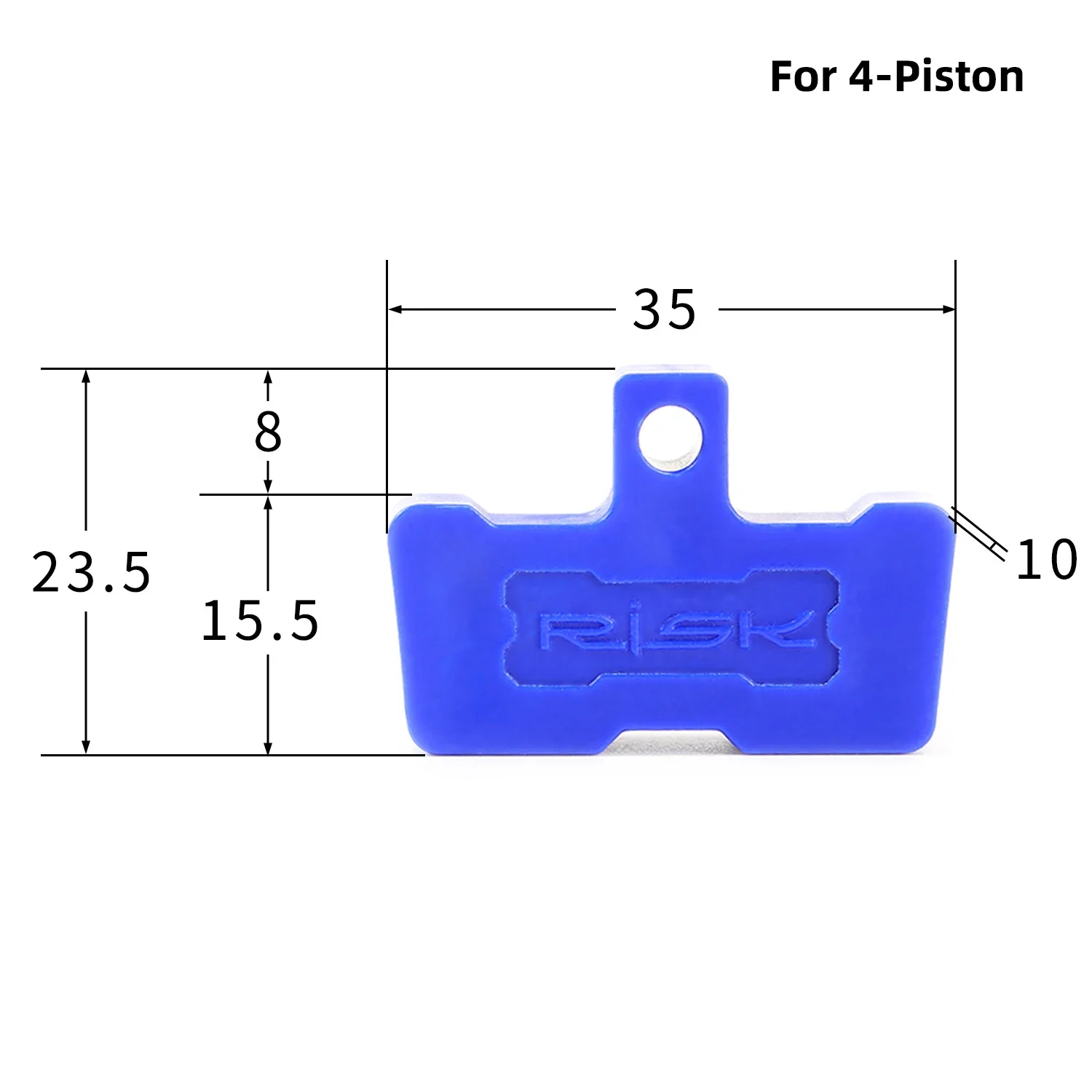 Blocs d\'espacement pour vélo hydraulique, 3/10 pièces, plaquettes de frein à disque, vtt, route, général, changement d\'huile, Piston 2/4, Inserts de