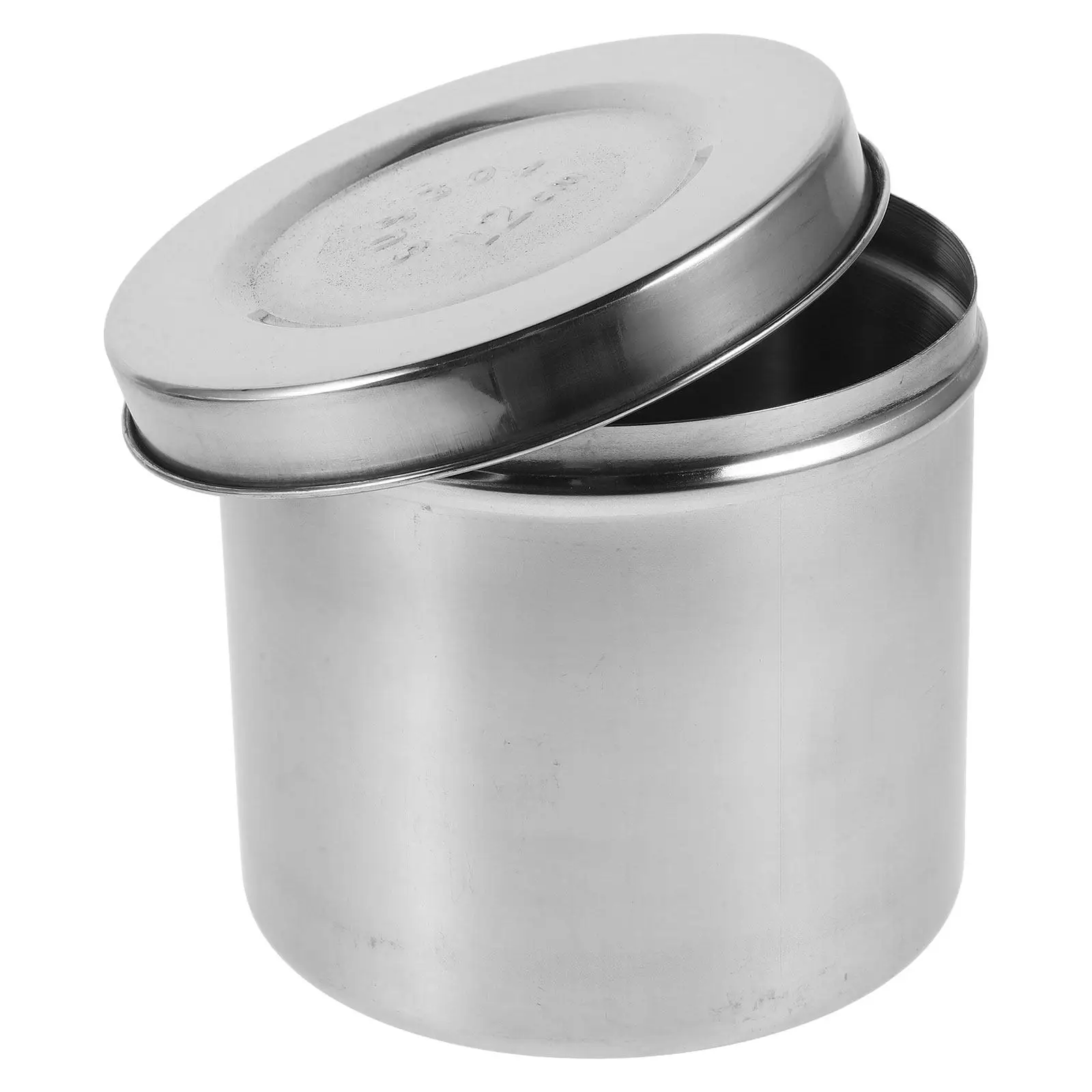 Coffee Tea Set - Stainless Steel Storage Jar 12Cm Diameter